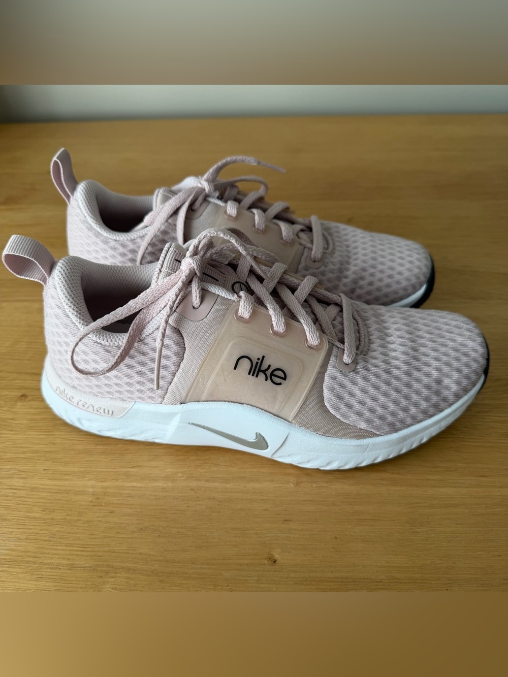 Nike Women’s Pale Pink Mesh Training Sneakers